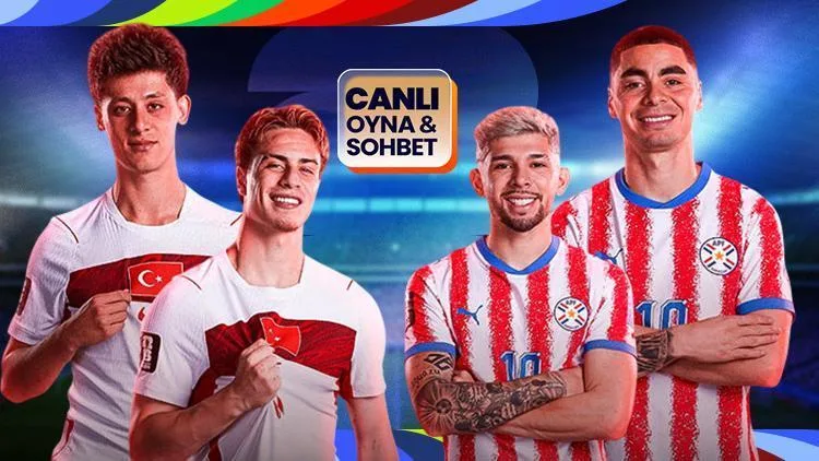 A Milliler mutlak zafer için Paraguay karşısında! Maçın heyecanı canlı sohbet ile Misli'de