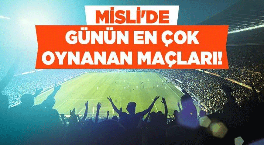 Dünya Kupası'nda gol beklentisi yüksek maçlar! İşte Misli'de Günün En Çok Oynanan Maçları