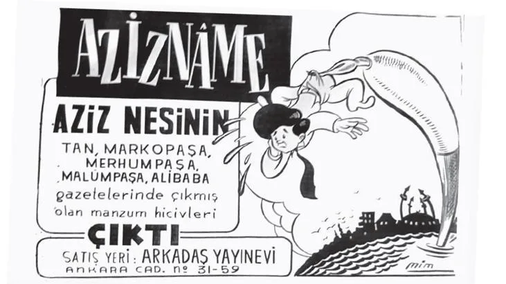 Nesin’in karikatür dünyası