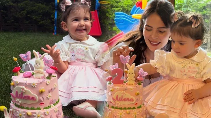 Yıldız Çağrı Atiksoy paylaştı! İşte kızı Mira Milena'dan yeni kare