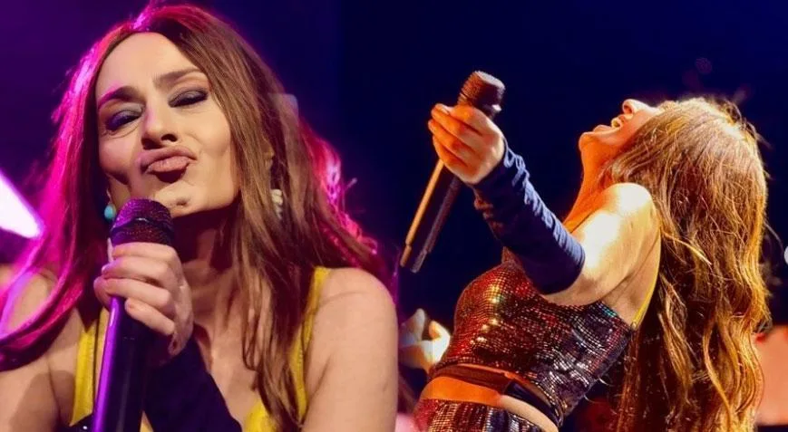 Yıldız Tilbe'nin sahne şovu olay oldu! Dansı geceye damga vurdu