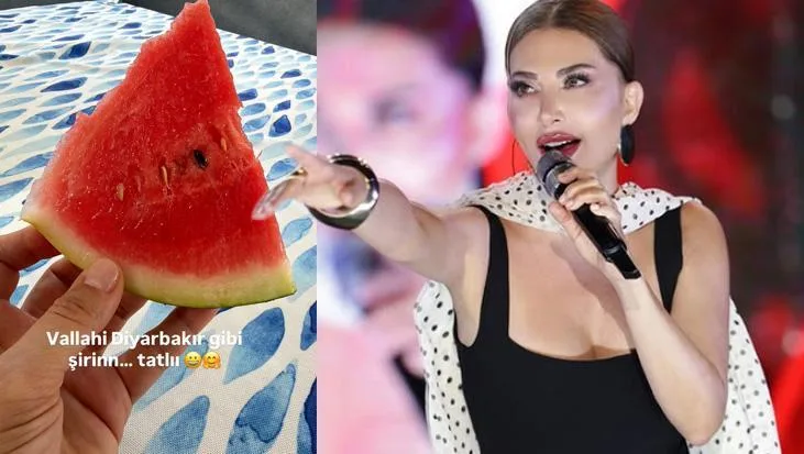 Ebru Yaşar’ın karpuz özlemi sınır tanımadı! Diyarbakır’dan Saint-Tropez’ye getirtti
