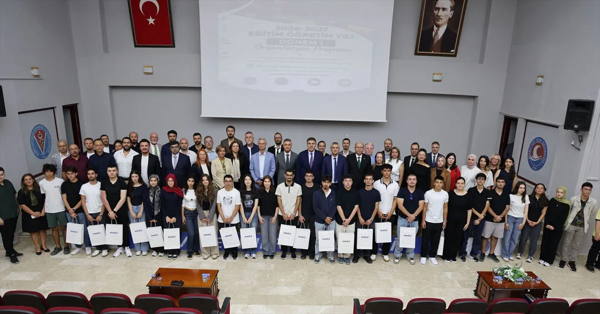 MAKÜ Tıp Fakültesi ilk öğrencileri için oryantasyon programı düzenlendi