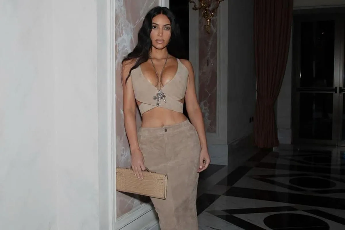 Kim Kardashian'ı dehşete düşüren görüntü! Kendini tanıyamadı