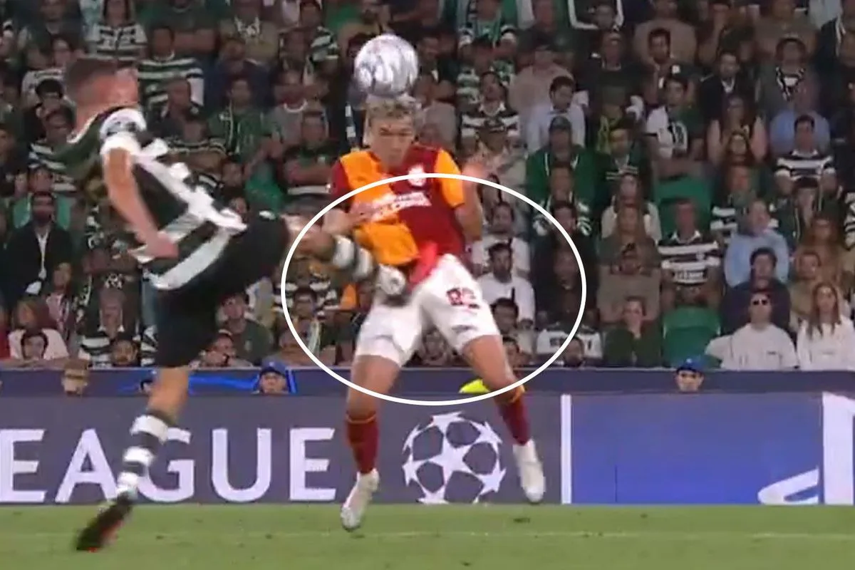 Galatasaray, Sporting karşısında kırmızı kart bekledi